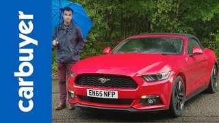 Ford Mustang Convertible indepth review  Carbuyer [upl. by Huberty]