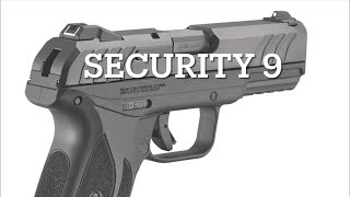 RUGER SECURITY 9 REVIEW [upl. by Ezekiel790]