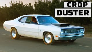 Legendary 1970 Plymouth Duster quotCrop Dusterquot Rebuilt  Roadkill Garage  MotorTrend [upl. by Leonsis]