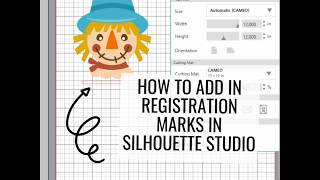 Registration Marks in Silhouette Studio [upl. by Ymaj]