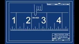 How to Read an Inch Ruler or Tape Measure [upl. by Ursuline92]