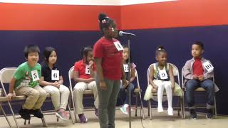 2019 Spelling Bee 1st Grade [upl. by Shamrao]