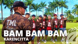 BAM BAM BAM by Karencitta  Zumba®  PPop  Kramer Pastrana [upl. by Ahsaeym]