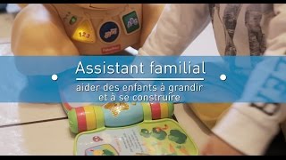 Découvrir le métier dassistant familial [upl. by Ahtnammas]