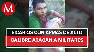 Sicarios de ‘El Pelochas’ se enfrentaron a militares en Matamoros [upl. by Inwat]