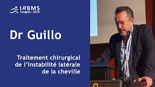 Traitement chirurgical de l’instabilité latérale de la cheville [upl. by Ecinev]