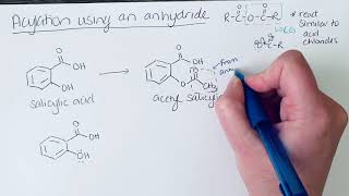 Acylation using an anhydride [upl. by Hegarty]