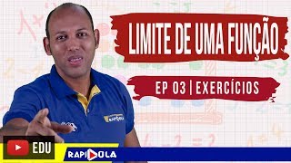 LIMITE DE UMA FUNÇÃO 03  CÁLCULO [upl. by Peyton]