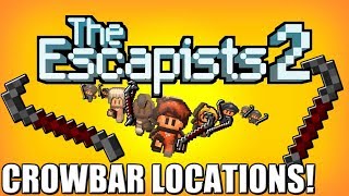 How to get CROWBAR  The Escapists 2 [upl. by Bernadina]