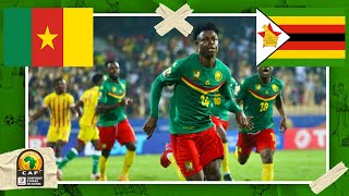 Cameroon vs Zimbabwe  AFRICAN NATIONS CHAMPIONSHIP HIGHLIGHTS  1162021  beIN SPORTS USA [upl. by Heather]