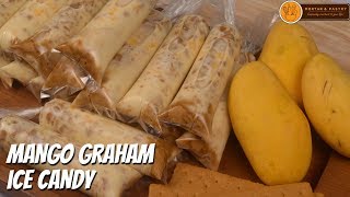 MANGO GRAHAM ICE CANDY  Creamy Mango Float Ice Candy  Ep 90  Mortar and Pastry [upl. by Juna]