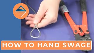 How To Hand Swage [upl. by Bethezel]