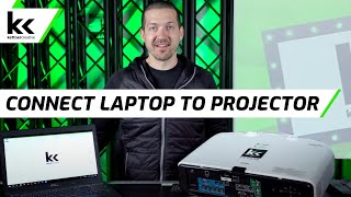 How To Connect A Laptop To A Projector [upl. by Odel564]