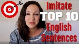 How to Pronounce TOP 10 English Sentences [upl. by Takashi]