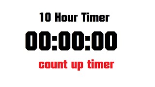 10 Hour Timer Count Up [upl. by Hachman]