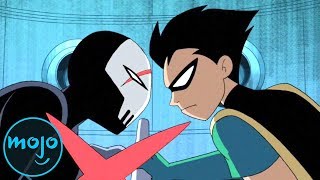 Top 10 Best Teen Titans Episodes [upl. by Yejus489]