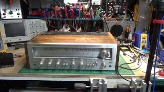 Pioneer SX 750 Repair amp Restore  Part 1 [upl. by Acenahs]