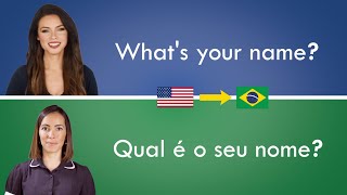 Portuguese Conversation for Beginners  BR Portuguese [upl. by Berke368]