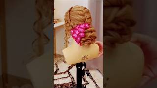 Simple and easy trending new hair style juda for bride and party wear hairstyle [upl. by Manuel]