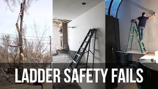 50 of the Most Extreme Ladder Safety Fails  Volume 1 [upl. by Razec]