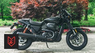 Harley Davidson Street Rod Review at fortnineca [upl. by Jessa]