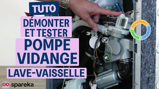 Comment démonter et tester sa pompe de vidange de lavevaisselle [upl. by Amri]