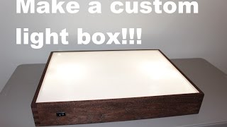 How to build a light box [upl. by Eirovi71]