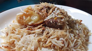 Mauritian Cuisine Easy Beef Biryani Recipe  Briani La Viande Boeuf [upl. by Rox]