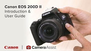 Canon EOS 200D Mark II Tutorial – Introduction amp User Guide [upl. by Danzig859]