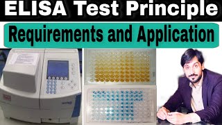 ELISA Test  Elisa Principle  Elisa Requirements and Application [upl. by Ehsrop215]