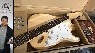 The Stratocaster Guitar Kit Build  Unboxing and Intro [upl. by Melody]