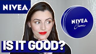 SPECIALIST testing NIVEA CREME review ingredients is it good [upl. by Daus]