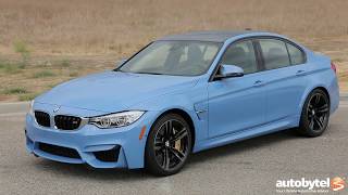 2017 BMW M3 Test Drive Video Review [upl. by Enelyahs]