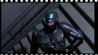 Robocop 1987  ED209 Fight Scene [upl. by Elrod17]