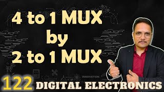 4 to 1 Multiplexer Design Using 2 to 1 Multiplexers Detailed Explanation and Circuit [upl. by Alilad]