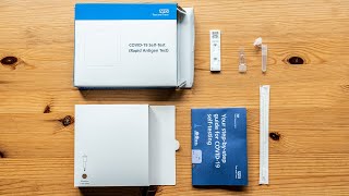 How to do a COVID19 Self Test rapid antigen test [upl. by Enimajneb]