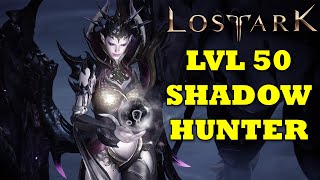 Lost Ark Endgame Gearing Questing Leveling Level 50 Shadowhunter [upl. by Soelch108]