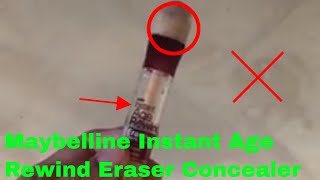 ✅ How To Use Maybelline Instant Age Rewind Eraser Concealer Review [upl. by Zenda211]