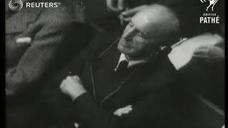 Final judgement read at Nuremburg Trials 1946 [upl. by Bernie633]