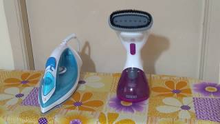 Steam Iron vs Steamer to press your clothes [upl. by Prunella987]