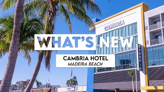 Cambria Hotel in Madeira Beach  One of Floridas COOLEST HOTELS [upl. by Ydisahc]