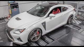 LEXUS RC F  650HP NITROUS Powered RCF Dyno 2019 [upl. by Crenshaw]