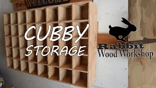 Cubby storage Easy build [upl. by Erlandson]