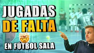 MEJORES JUGADAS de FALTA en fútbol sala 🤯 [upl. by Verine650]