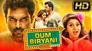 Dum Biryani Full HD  दम बिरयानी  Tamil Hindi Dubbed Full Movie  Karthi Hansika Motwani [upl. by Ocirred484]