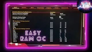 Cheaters Guide to RAM Overclocking  Easy Frequency Boost [upl. by Nnyletak]