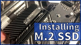 How to Install an M2 SSD [upl. by Esinrahs]