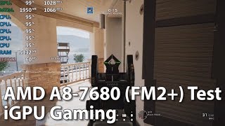 AMD A87680 FM2 Radeon R7 Review  iGPU Gaming Performance Test Benchmark [upl. by Danialah]