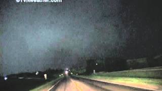 Largest tornado ever recorded 25 miles wide Hallam Nebraska 2004 [upl. by Ginder675]