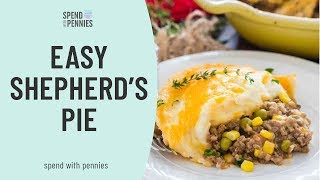 Easy Shepherds Pie Recipe [upl. by Schroeder]